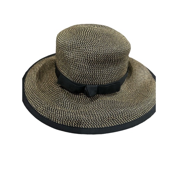 Eric Javits Accessories - Squishee Eric Javitz Straw Packable Sun Hat
